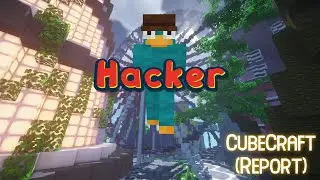 First Hacker Detection - (GroznaMalpa2) hacking in CubeCraft - LuckyBlock (Video Used For Report)