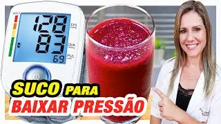 Suco para PRESSÃO ALTA Poderoso - Ajuda a DESINCHAR e Boa para o Coração