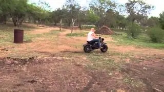 Baha mini bike jumps