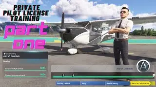 Flight Simulator 2024 - Private Pilot License - Training (Part 1)