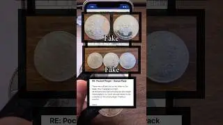 Fake Silver Eagle and Fake Morgan&rsquo;s caught on eBay - Always best to test