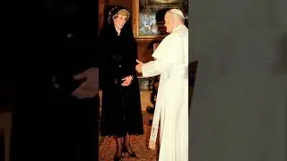 ⭐️ Diana Meets the Pope &mdash; A Moment the World Watched🇯🇵教皇と対面したダイアナ妃、世界が見守った瞬間#dianaforever