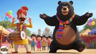Kaalu Madari Aaya V170| कालू मदारी आया |Dancing Monkey Rhyme #kids #nurseryrhymes #trending #cartoon