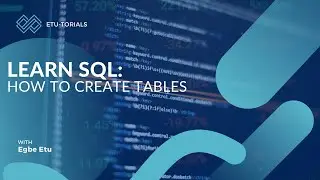 SQL with Google Colab: Creating Tables