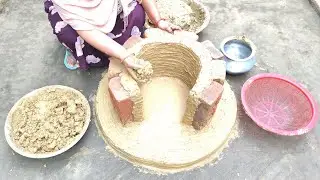 How to make Treditional Village Style Clay Stove । Mitti ka Chulha banane ka tarika। mitti ka Chulha