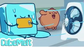 Cubemelt Ultimate Funny Fails | The Misadventures of Cubemelt | Kids Funny Cartoons