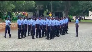 National Cadet Crop Ghana (NCCG) Takoradi Technical Institute  Airforce Cadet matching on square