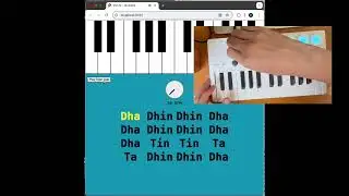 SMK-25 (M-Vave) + Tone.js + PixiJs + Teen Taal &mdash; Demo1