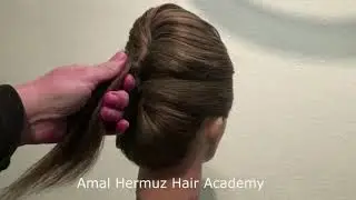 Easy Hairstyle step by step tutorial Amal Hermuz  | #Hairstyles