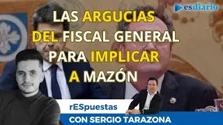 Sergio Tarazona descubre las argucias del Fiscal General para implicar a Mazón | ESdiario
