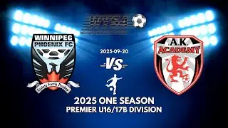 U17 Boys Soccer | WPFC vs AKSA U16 | Sept 20, 2025 | Full Match