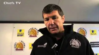 Exeter Chiefs TV   Rob Baxter post Glos