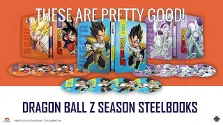 My Thoughts on the Dragon Ball Z Steelbook Blu Ray Sets