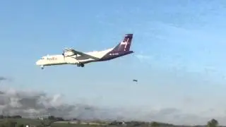 FedEx ATR 42-200 landing at cork airport HD