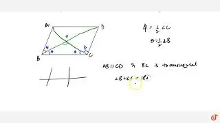 In the parallelogram ABCD, the internal bisectors of the consecutive angles B and C intersect