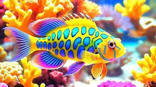 The Best 4K Aquarium - Dive Into The Mesmerizing Underwater Realm, Sea Jellyfish, Coral Reefs