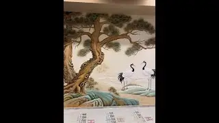 Fine arts student puts mud on construction site #Carving mural