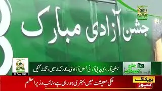 BRT Buses Decorated for Independence Day | Green Flags & Provincial Cultures Showcased | BOL News