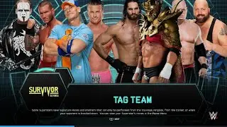 WWE 2K25 Team Cena Vs Team Authority
