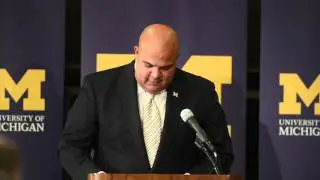 Watch Michigan introduce Warde Manuel as its next athletic director