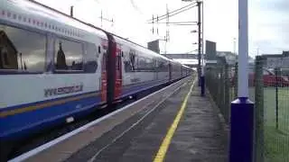 Trains at Lockerbie (includes East Coast diverts) 09/11/13