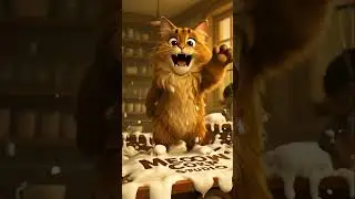 Latte Quest ☕ &mdash; The Fluffy Hero of the Caf&eacute; | Funny Cat Short | Meow Corp Studio