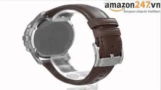 Fossil FS4735 Grant Brown Leather Watch