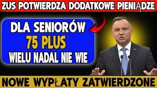 ZUS POTWIERDZA: Dodatkowe pieniądze dla senior&oacute;w 75+ | Wielu nadal nie wie