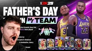 FATHERS DAY EVENT WITH 10 DARK MATTER DUOS IN NBA 2K25 MyTEAM!!