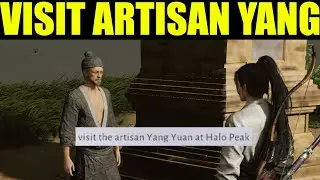 Where winds meet - visit artisan yang yuan at halo peak (where to find artisan yang location)