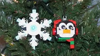 Speed build of the lego LEGO Penguin & Snowflake