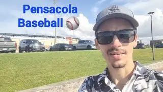 Мой первый бейсбольный матч в Пенсаколе ⚾️