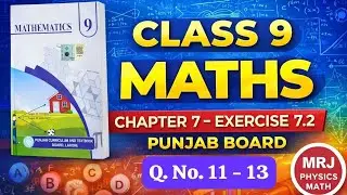 Maths Class 9 Exercise 7.2 |  Coordinate Geometry | Math 9 Chapter 7
