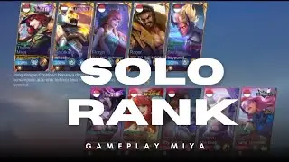Gameplay Miya Star || Solo Player Rank / Mobile Legends bang bang
