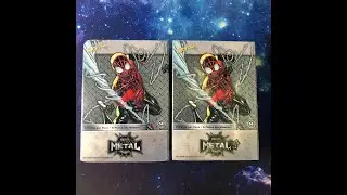 🦸&zwj;♂️2021 Skybox Marvel Metal Universe Spider-Man🦸&zwj;♂️ ArmaGEEKdon Trading Card Box Break #99