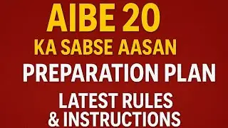 &ldquo;AIBE 20 Full Guide: Easy Preparation Tips & New Instructions Explained!&rdquo; #law #aibe20 #mustwatch 