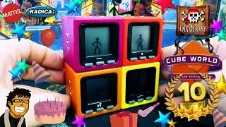 Cube World 10º Aniversario | Juego Electrónico de Radica y Matel ¿Evolución de Tamagotchi?