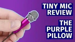 Tiny Mic Review: The Purple Pillow - The Best Cooling Pillow??? #shorts