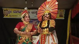 ನಿನ್ನೆ ಇಡಗುಂಜಿಯಲ್ಲಿ ಹಿಲ್ಲೂರುಹಿಮ್ಮೇಳ,ಪ್ರದೀಪ ಸಾಮಗರ ಅಂಬೆ-ಕಿರಾಡಿ-ಸಾಲ್ವ,Hilluru Yakshagana  Pradeep Samag