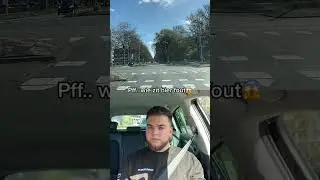 bijna een ongeluk!!!... 😱😰 wie zit hier fout? #rijschool #rijbewijs #rijles #rijbewijs
