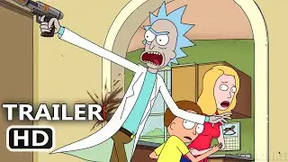 RICK AND MORTY Season 5 Official Trailer (New, 2021) Animated TV Series HD