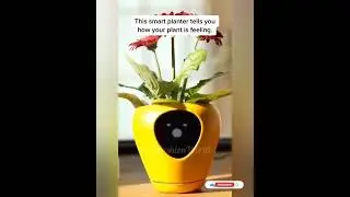 Smart Planter | Smart Gadgets | Flower vase #Newfashionworld