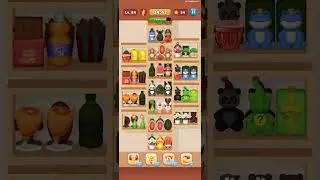 Goods Sorting Match 3 Level 84 #asmr #2025 #yt #gameplay #video #gaming #fun #shorts @ColorPopDaily