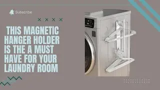 This Magnetic Hanger Hack Changed My Laundry Room!