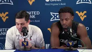 Jan 6 Wes Miller and Jalen Celestine Cincinnati Post Game