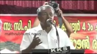 Pinarayi scolding mic operator