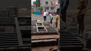 Start Installation Of Hydraulic Car Washing Butterfly Lift For Car Washing Centre #automobile #apex