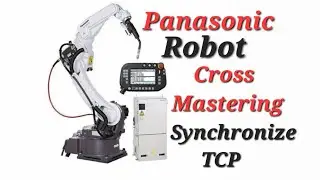 Synchronize/Cross Mastering whith jig TCP in panasonic robot 