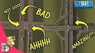 Cities Skylines 🚗🚙🚕🚚 | Fixing Bad Junctions & Traffic