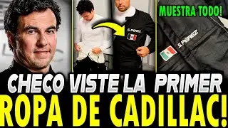 &iexcl;IMPACTO TOTAL! Checo P&eacute;rez MUESTRA su Primer Traje de Cadillac y LE MANDA UN&nbsp;MENSAJE&nbsp;A&nbsp;LA&nbsp;F1